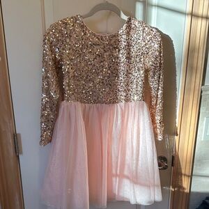 Cat & Jack Pink Sequin Dress